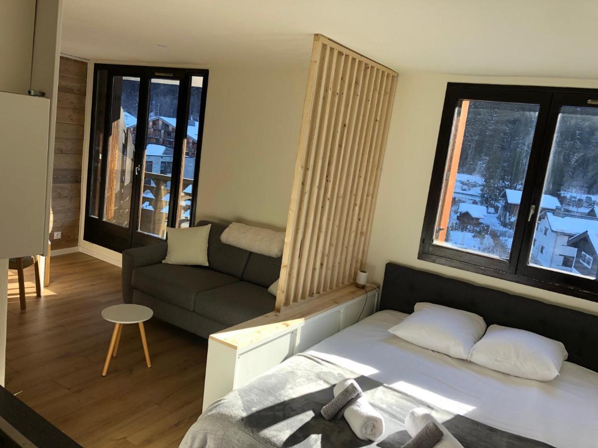 שאמוני Grand Studio Aiguille Du Midi Et Vue Mont Blanc מראה חיצוני תמונה